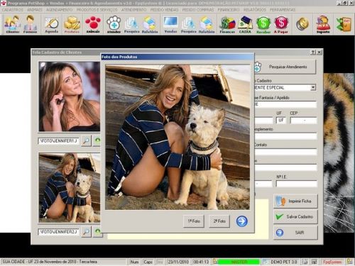 Programa para Petshop e Veterinária com Vendas Serviços e Financeiro v3.0 - Fpqsystem  Virtual Programas 97652