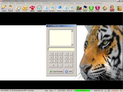 Programa para Petshop e Veterinária com Vendas Serviços e Financeiro v3.0 - Fpqsystem  Virtual Programas 97656