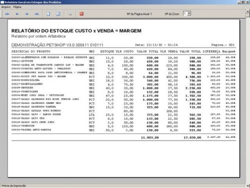 Programa para Petshop e Veterinária com Vendas Serviços e Financeiro v3.0 - Fpqsystem  Virtual Programas 97664