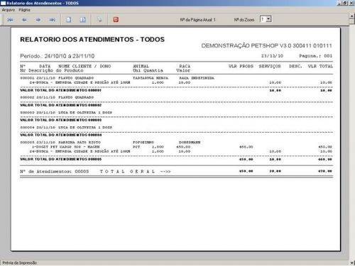 Programa para Petshop e Veterinária com Vendas Serviços e Financeiro v3.0 - Fpqsystem  Virtual Programas 97665