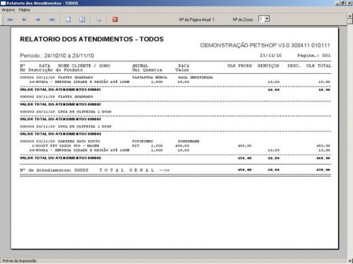 Programa para PetShop e Veterinária com Vendas, Serviços e Financeiro v3.0 - FpqSystem 97665