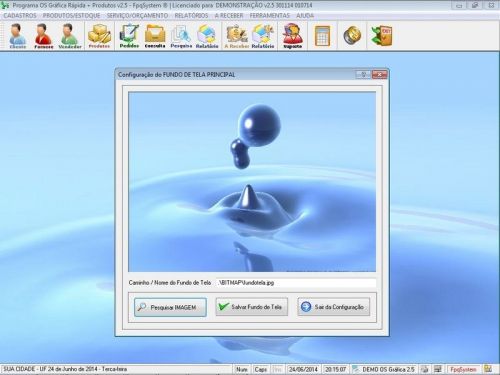 Programa Gráfica Rápida com Cadastro de Clientes e Serviços v2.5 - FpqSystem 97748