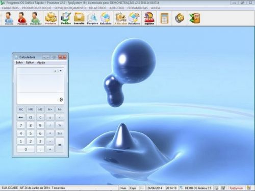 Programa Gráfica Rápida com Cadastro de Clientes e Serviços v2.5 - FpqSystem 97754