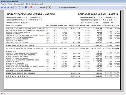 Programa Gráfica Rápida com Cadastro de Clientes Serviços e Financeiro v4.5 - Fpqsystem 97773
