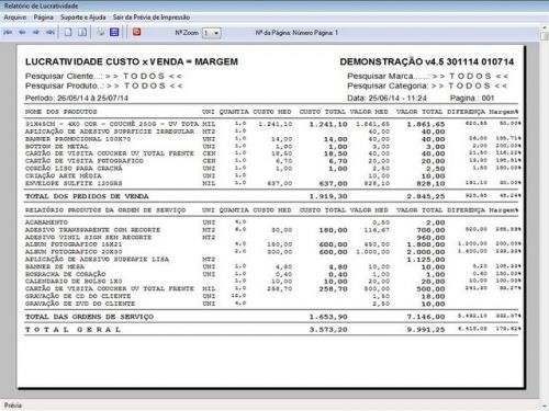 Programa Gráfica Rápida com Cadastro de Clientes, Serviços e Financeiro v4.5 - FpqSystem 97773