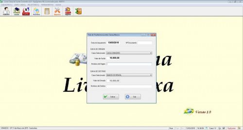 Programa Livro Caixa e Conta Corrente v1.0 133112