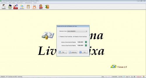 Programa Livro Caixa e Conta Corrente v1.0 133116