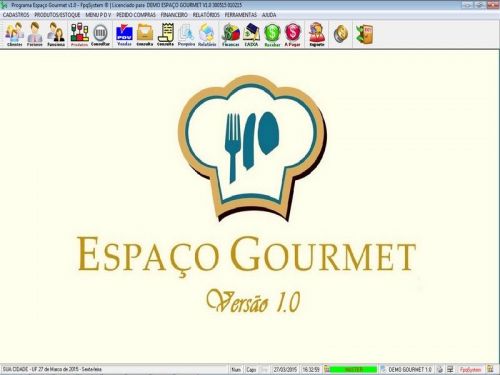Programa para Espaço Gourmet, Bares e Restaurantes + PDV v1.0 - FpqSystem 136967