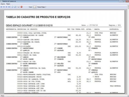 Programa para Espaço Gourmet Bares e Restaurantes Pdv v1.0 - Fpqsystem 136976