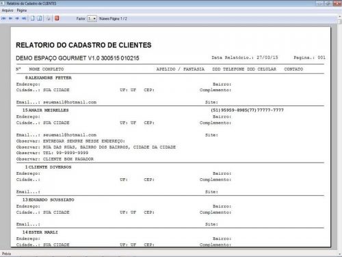 Programa para Espaço Gourmet, Bares e Restaurantes + PDV v1.0 - FpqSystem 136978