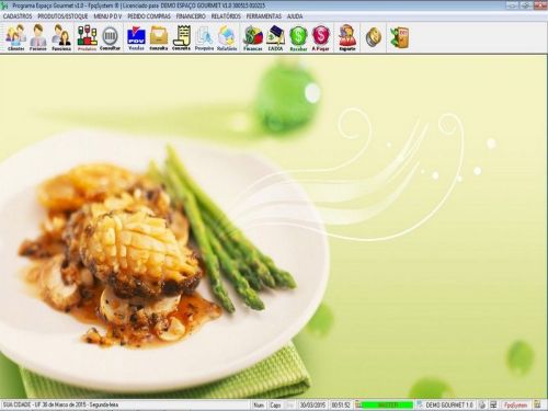 Programa para Espaço Gourmet, Bares e Restaurantes + PDV v1.0 - FpqSystem 136984