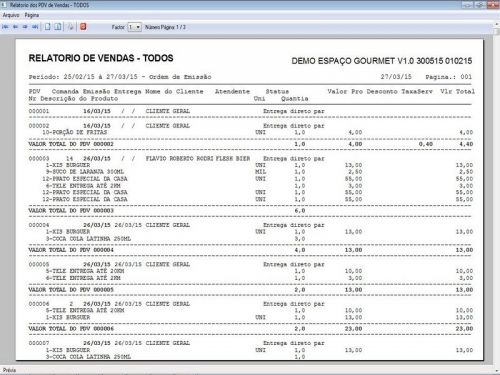 Programa para Espaço Gourmet, Bares e Restaurantes + PDV v1.0 - FpqSystem 136985