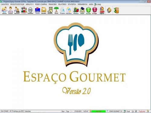 Programa para Espaço Gourmet, Bares e Restaurantes + PDV + MESAS v2.0 Plus - FpqSystem 136987