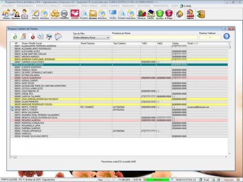 Programa Clinica de Estética e Spa Agendamento Vendas e Financeiro v3.0 - Fpqsystem 146288