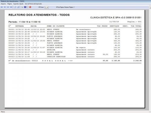 Programa Clinica de Estética e Spa Agendamento Vendas e Financeiro v3.0 - Fpqsystem 146290