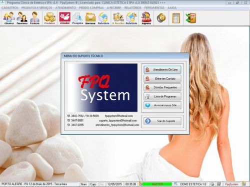 Programa Clinica de Estética e Spa v1.0 - Fpqsystem 146422