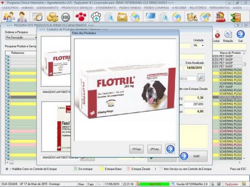 Programa para Clinica Veterinária com e Agendamento e Vendas v2.0 - Fpqsystem 146473