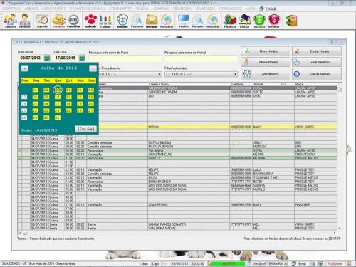 Programa para Clinica Veterinária com Agendamento Vendas e Financeiro v3.0 - Fpqsystem 146489