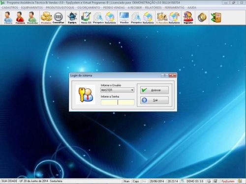 Programa OS Assistência Técnica com Vendas v3.0 - Fpqsystem 151086