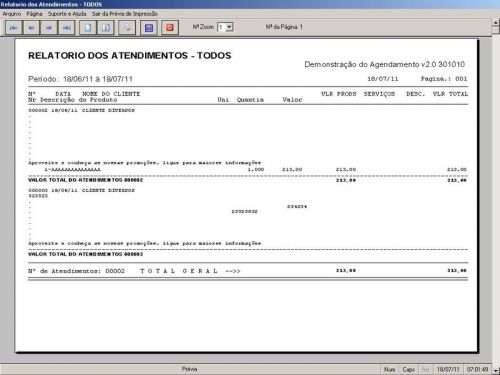 Programa para Cadastro de Clientes, Agendamento e Atendimento v2.0 - FpqSystem 151172