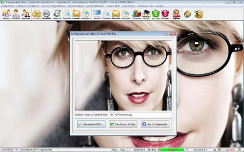 Programa para Ótica e Relojoalheria Vendas + Financeiro v4.4 - FpqSystem 151970