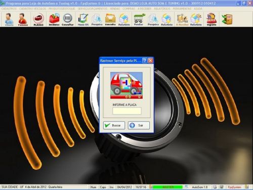 Programa para Autosom e Tunning com Serviços v1.0 - Fpqsystem 152314