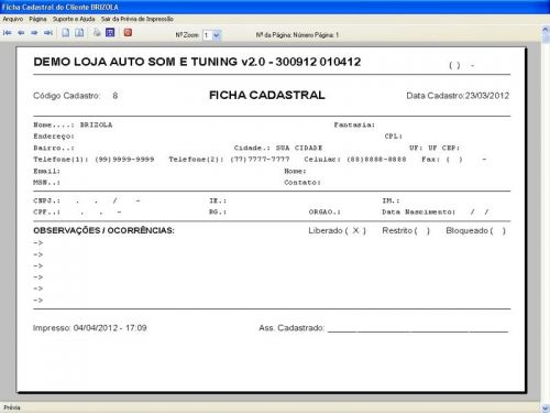 Programa para Autosom e Tunning  Vendas e Financeiro v2.0 - Fpqsystem 152337