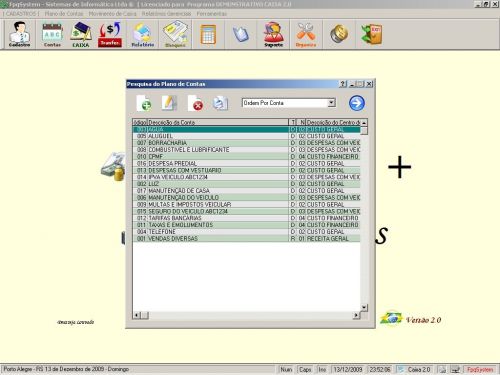 Programa Livro Caixa + Plano de Contas v2.0 - FpqSystem 152472