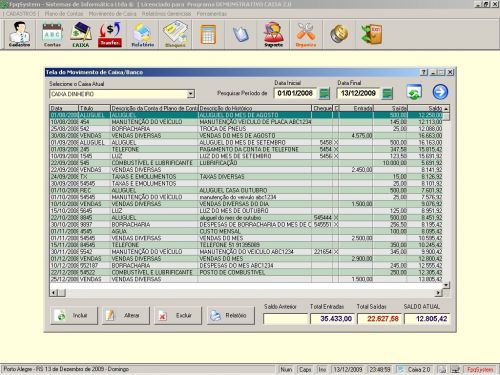 Programa Livro Caixa + Plano de Contas v2.0 - FpqSystem 152473