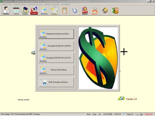Programa Livro Caixa + Plano de Contas v2.0 - FpqSystem 152476