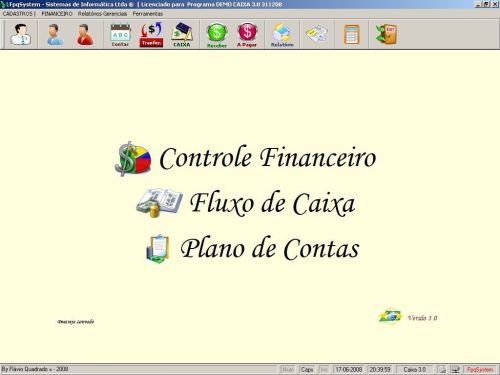 Programa Livro Caixa Financeiro v3.0 - Fpqsystem 152482