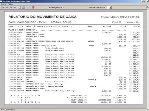 Programa Livro Caixa Financeiro v3.0 - Fpqsystem 152486