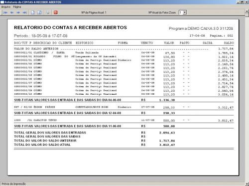 Programa Livro Caixa Financeiro v3.0 - Fpqsystem 152487