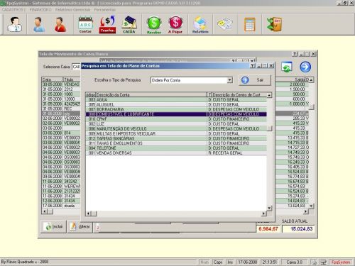 Programa Livro Caixa Financeiro v3.0 - Fpqsystem 152494