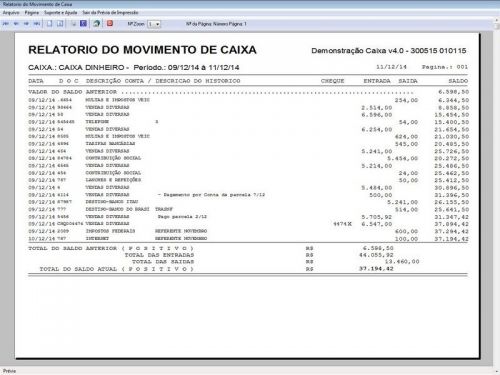 Programa Livro Caixa Financeiro Completo v4.0 Plus - Fpqsystem 152518