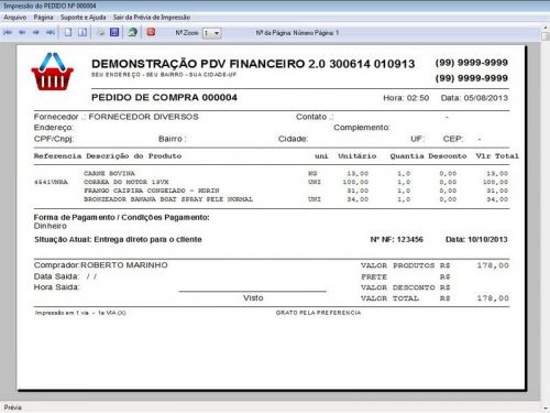 rograma PDV Frente de Caixa, Estoque e Financeiro v2.0 - Plus 152552