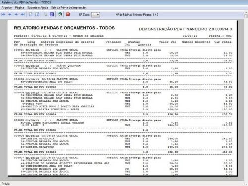 rograma PDV Frente de Caixa, Estoque e Financeiro v2.0 - Plus 152558