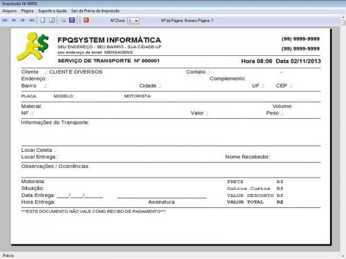 Programa Coleta e Entrega v1.0 - Fpqsystem 152563