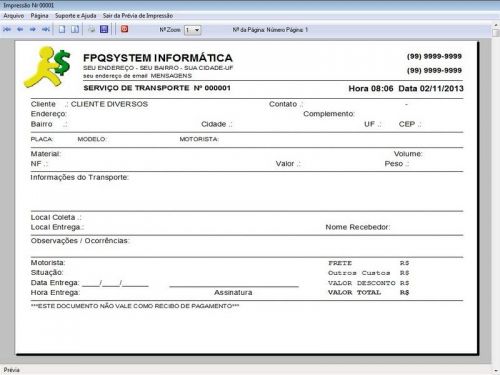 Programa Coleta e Entrega v1.0 Fpqsystem 152563