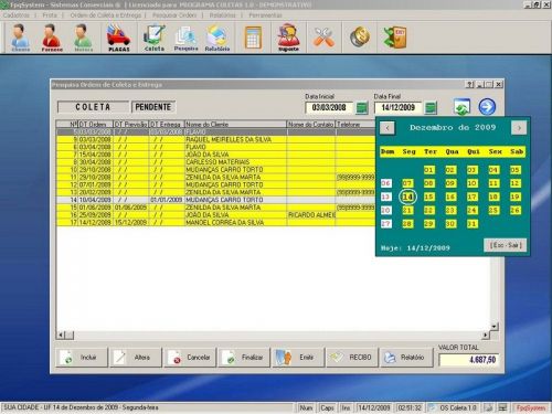 Programa Coleta e Entrega v1.0 Fpqsystem 152565