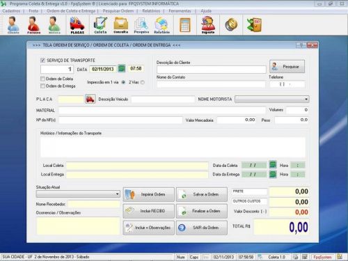 Programa Coleta e Entrega v1.0 Fpqsystem 152569