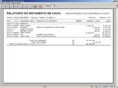 Programa Coleta e Entrega  Financeiro v2.0 Fpqsystem 152576