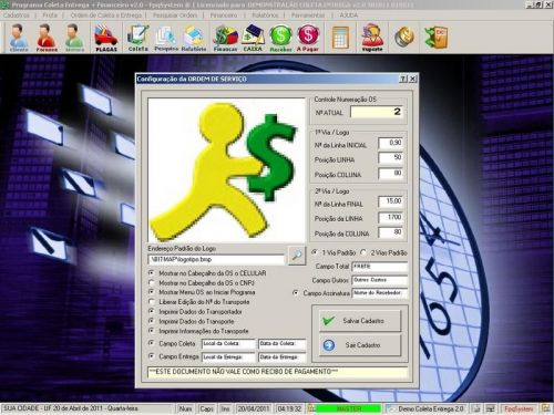Programa Coleta e Entrega + Financeiro v2.0 FpqSystem 152579