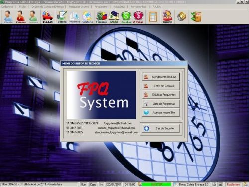 Programa Coleta e Entrega + Financeiro v2.0 FpqSystem 152591