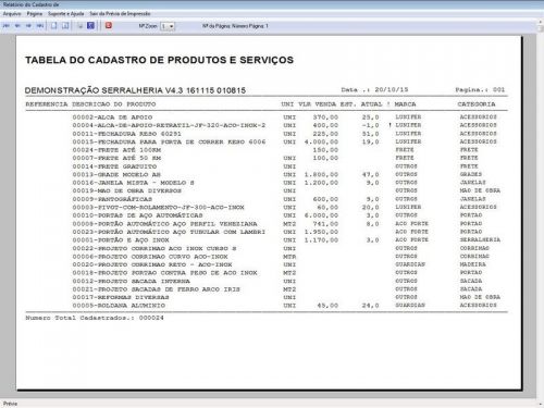 Programa Ordem de Serviço Serralheria com Vendas e Financeiro v4.3 187868