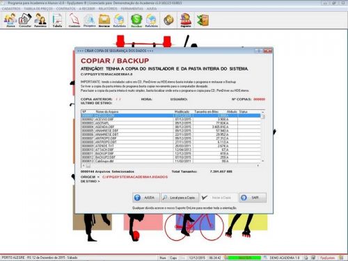 Programa para Academia  Contratos v1.0 - Fpqsystem 187924