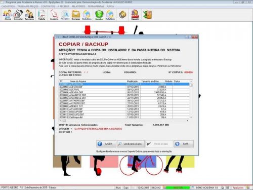 Programa para Academia + Contratos v1.0 - Fpqsystem 187924