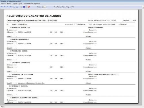 Programa para Academia  Contratos v1.0 - Fpqsystem 187939