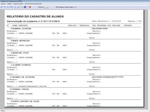 Programa para Academia + Contratos v1.0 - Fpqsystem 187939