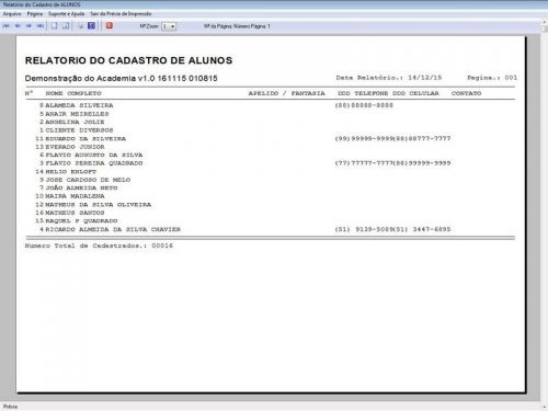 Programa para Academia  Contratos v1.0 - Fpqsystem 187940